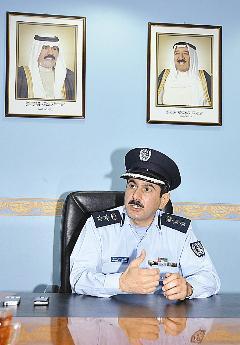 العقيد خالد المكراد	(تصوير أحمد عماد)