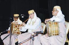 الفرقة المصاحبة لرقصات «بالي»	(تصوير مرهف حورية) 