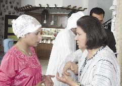 مرام وسعاد في لقطة من «زوارة خميس»