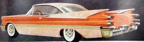 إعلان تجاري لسيارة دودج سنة 1959