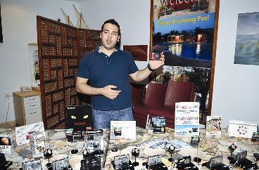 مجموعة من كاميرات «لوميكس الجديدة» 	(تصوير أحمد عماد)