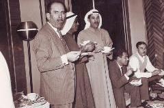 مع عبداللطيف الصالح سنة 1968