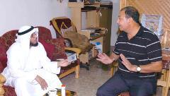 مع الزميل الديحاني وحوار رياضي