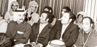 مشاركا في احدى الندوات الرياضية