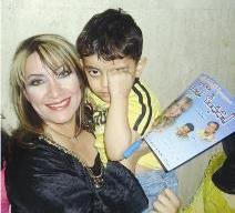 يوسف الزيد مع الفنانة هدى حسين