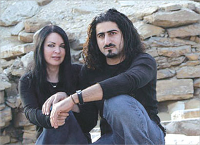 عمر بن لادن وزوجته زينة