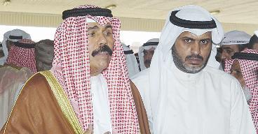 سموه متأثراً بالحدث الجلل