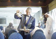 الشاي المغربي حضر احد اللقاءات