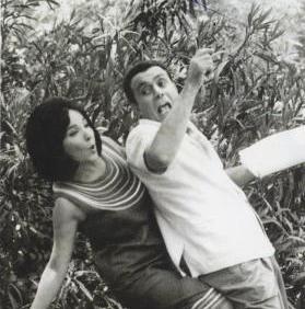 شادية في مشهد سينمائي