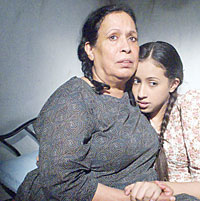 مع حياة الفهد في احد المشاهد