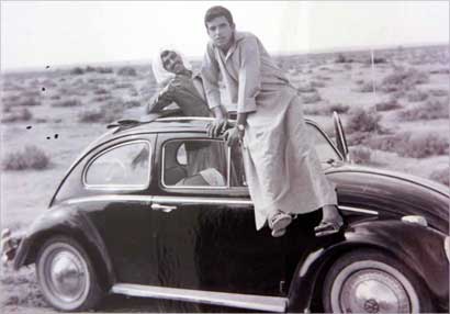 ... في الستينات ويلاحظ وفرة الاشجار البرية في تلك الايام