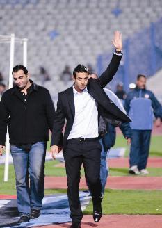 ميدو في أول ظهور له بعد العودة