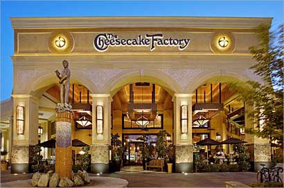 احد مطاعم «تشيز كيك فاكتوري»