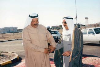 سمو الأمير والعم خالد المرزوق