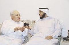 مع الزميل سعود الديحاني