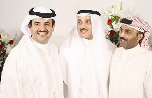 خالد البريكي في ليلة عرسه