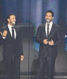 كارلوس عازار وكاظم الساهر يغنيان «قوللي عملّك ايه قلبي»