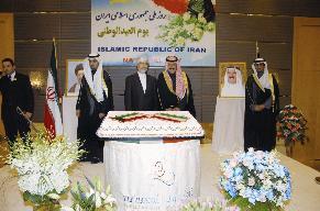 الجارالله وشهابي خلال الحفل