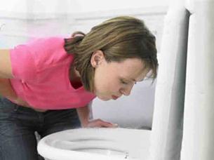 القيء بسبب التعرض لبرد الشتاء