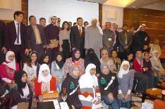 مشاركون ومشاركات في المسابقة  	 (تصوير مرهف حورية)