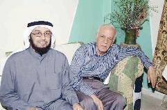 مع الزميل سعود الديحاني