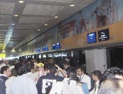 فوضى في المطار