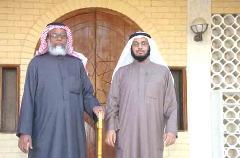 مع الزميل سعود الديحاني