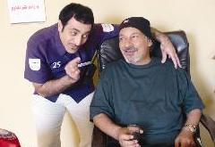 لقطة لمشهد يجمع ناصر واحمد السلمان