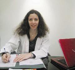 ... وفي مكتبها