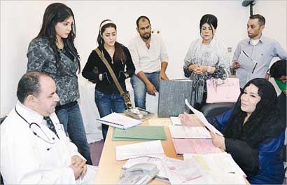 سعاد تجري «بروفة» قبل التصوير