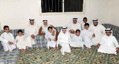 علي صالح بن مليس مع الاخوان والابناء