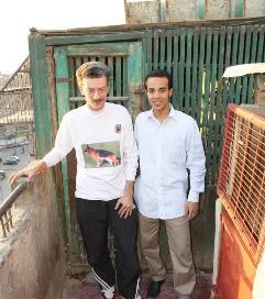 العباسي يتفقد بيت الحمام