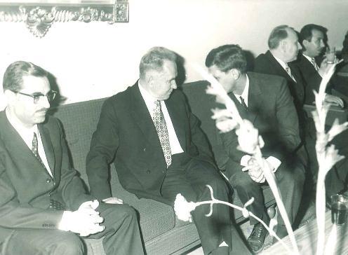 مع رئيس الوزراء الروسي كوسيغين العام 1972
