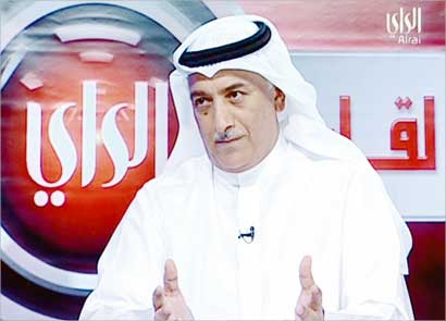 شعيب المويزري في لقاء «الراي» 