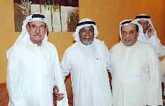 الرزوقي مع الفارس 	(تصوير زكريا عطية)