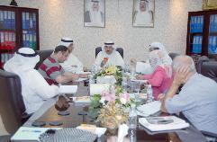 جانب من المؤتمر الصحافي