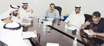 الأنصاري يترأس الاجتماع بحضور البري