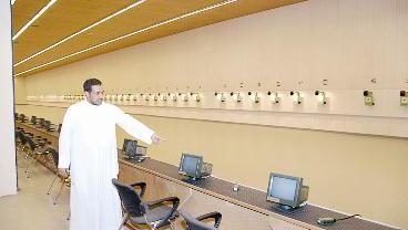 وليد العويس (بلبل) دينامو مجمع الرماية يشرف على المركز الإعلامي