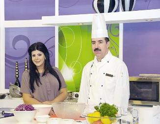 ... وإلهام مع الشيف حسين مسلماني