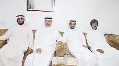 مع الزميلين نواف اللميع وسعود الديحاني