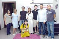 لقطة لفريق العمل