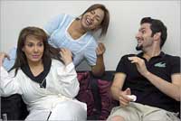 كاكولي وهدى وهند في احد المشاهد