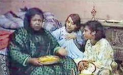 مريم الغضبان في أحد أدوارها