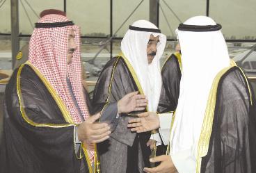 ناصر المحمد في الاستقبال