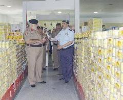 رئيس الأركان خلال افتتاح المهرجان