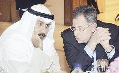 حديث بين محمد الصباح وفؤاد السنيورة