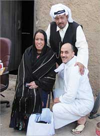 خالد مع حياة والسبع في كواليس «الجليب» 