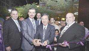 نسيب ونا والنائب هاني قبيسي والوزير فريج صابونجيان وعبد الغني الغنيم