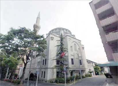 أحد المساجد القليلة في اليابان 