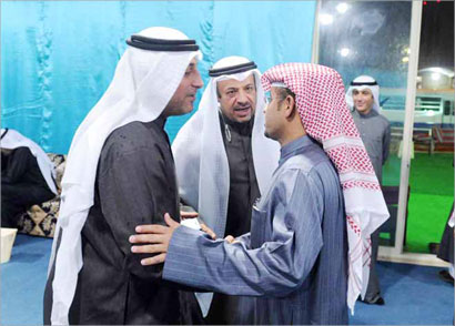 البغلي يستقبل ناخبي الثالثة